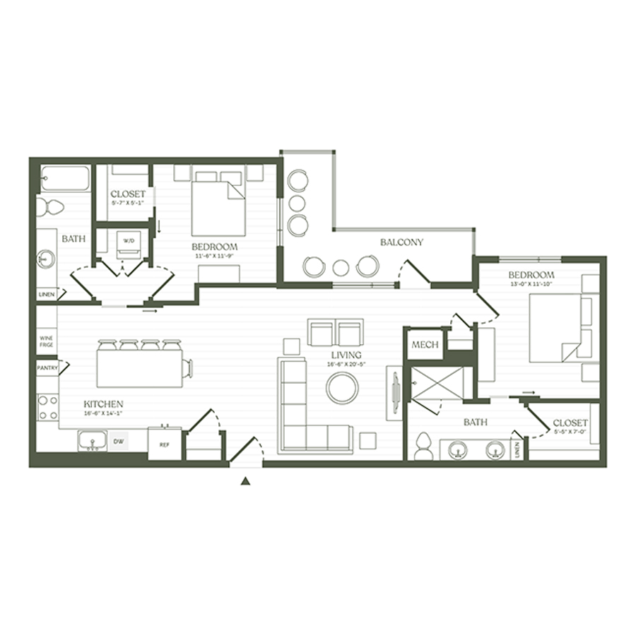 B4 floor plan