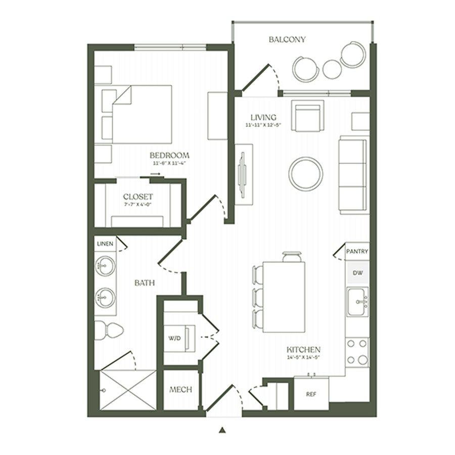 A1 floor plan
