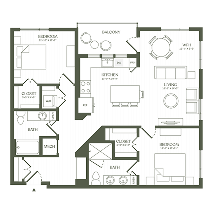 B2 floor plan