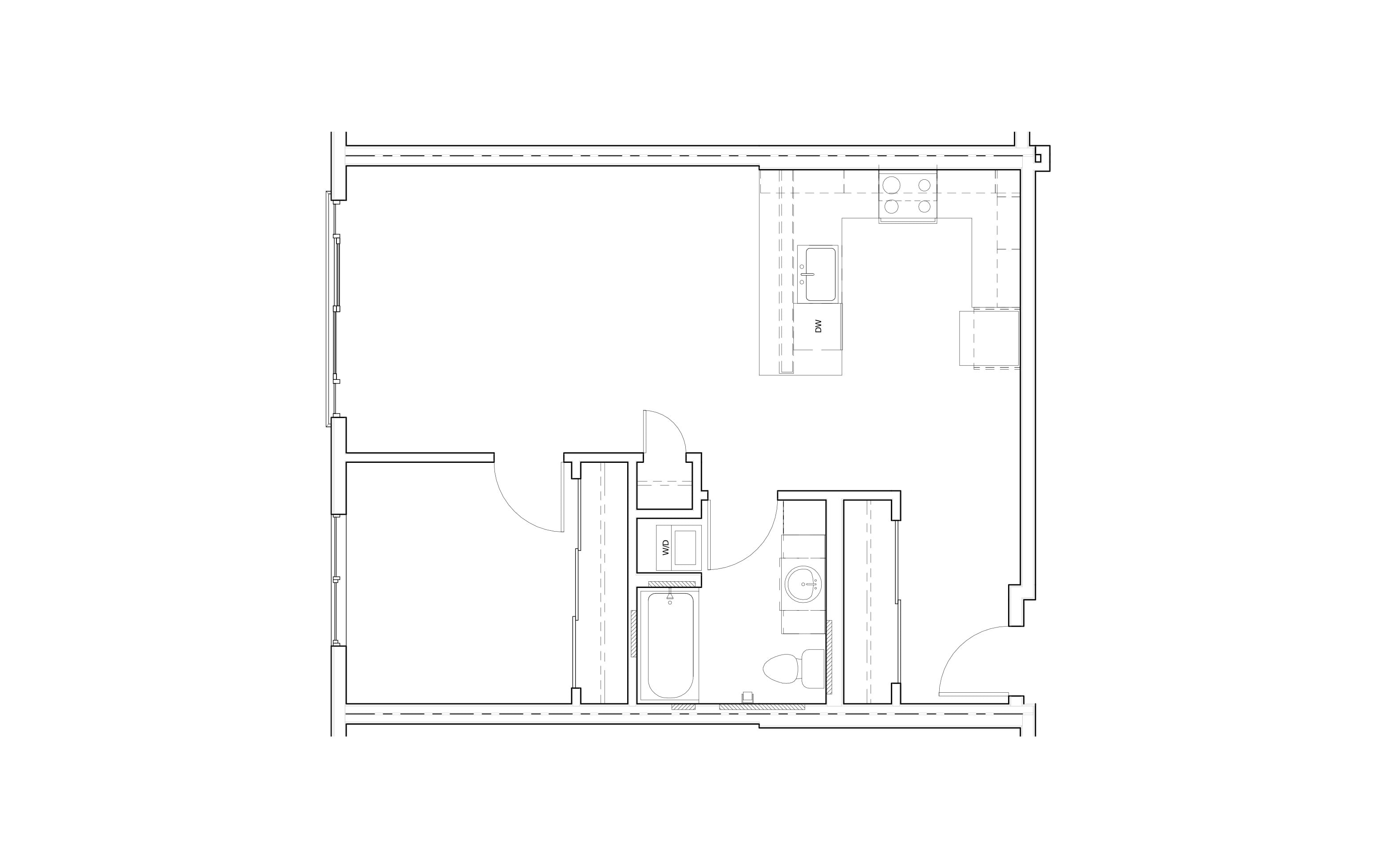 1 Bed/1 Bath-C24A floor plan