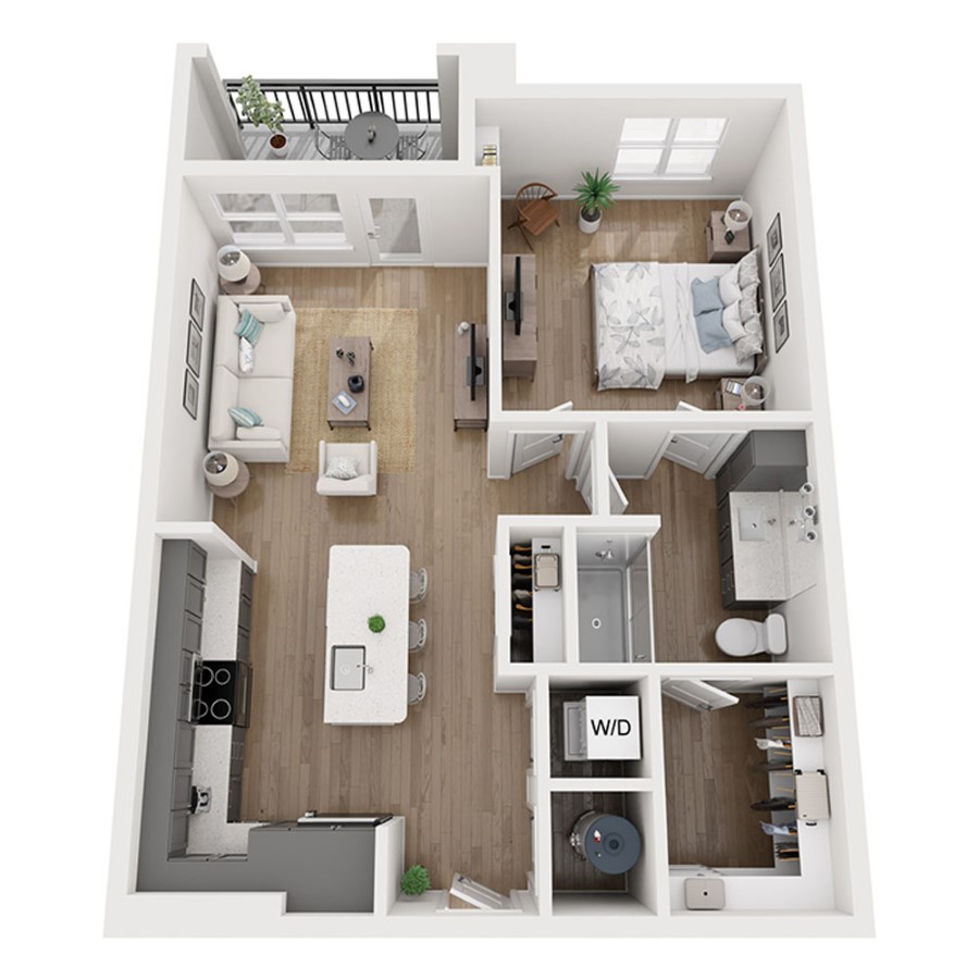 A2.1 floor plan