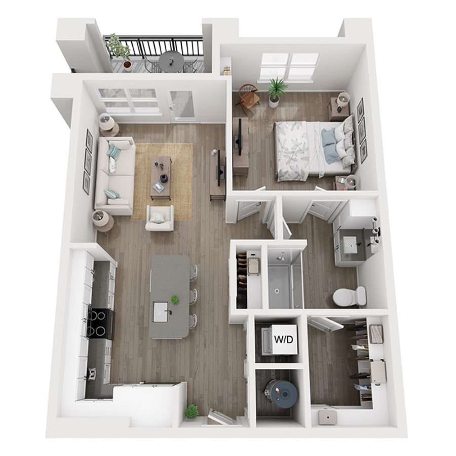 A2 floor plan