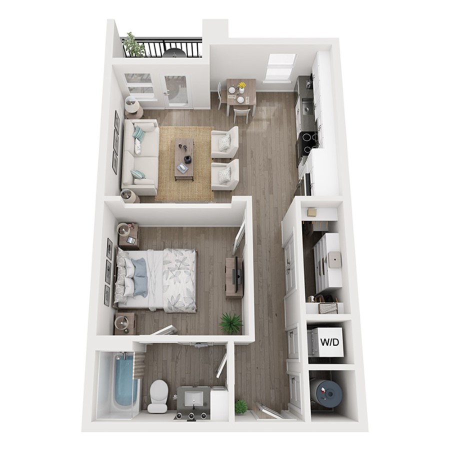 A1 floor plan