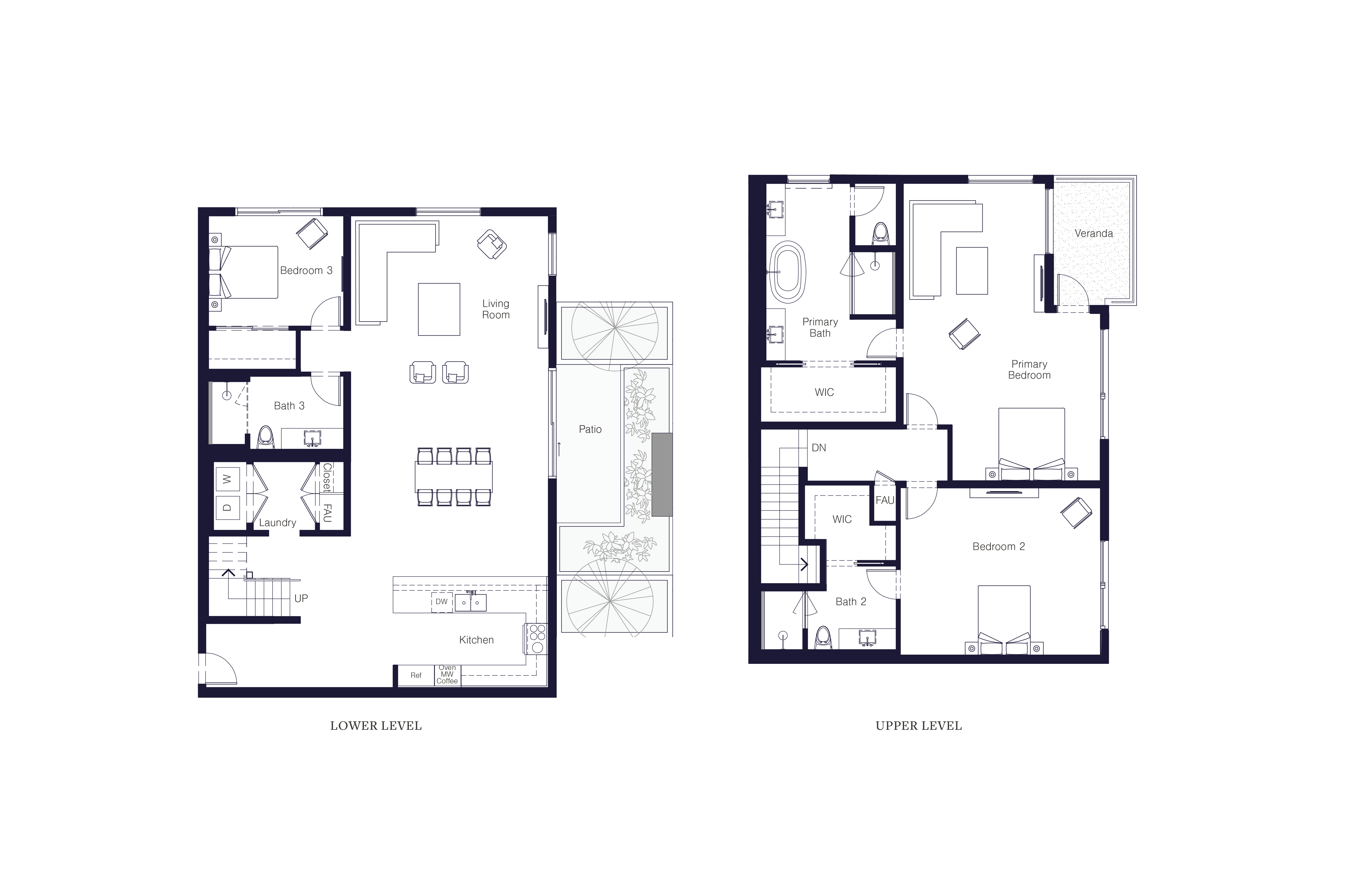 C4 - Townhome floor plan