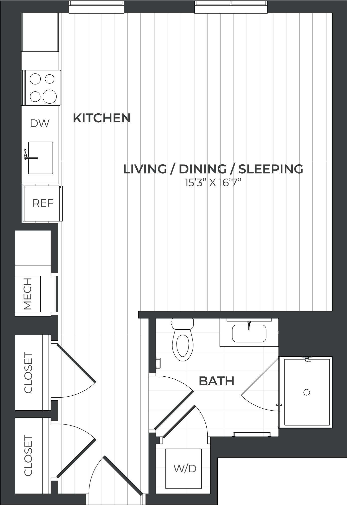 Studio-S2-Center floor plan