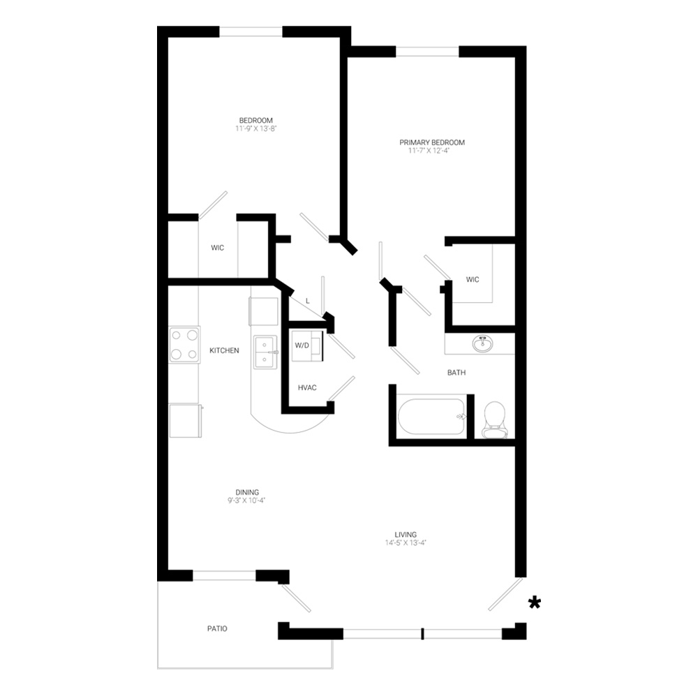 Sweetbay - Elite 2x1 B1 floor plan