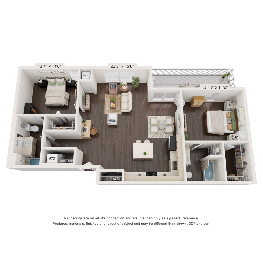 B2.2 floor plan