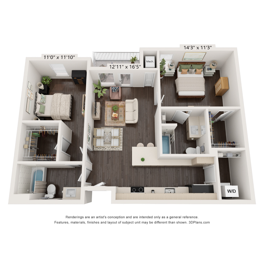 B7.1 floor plan