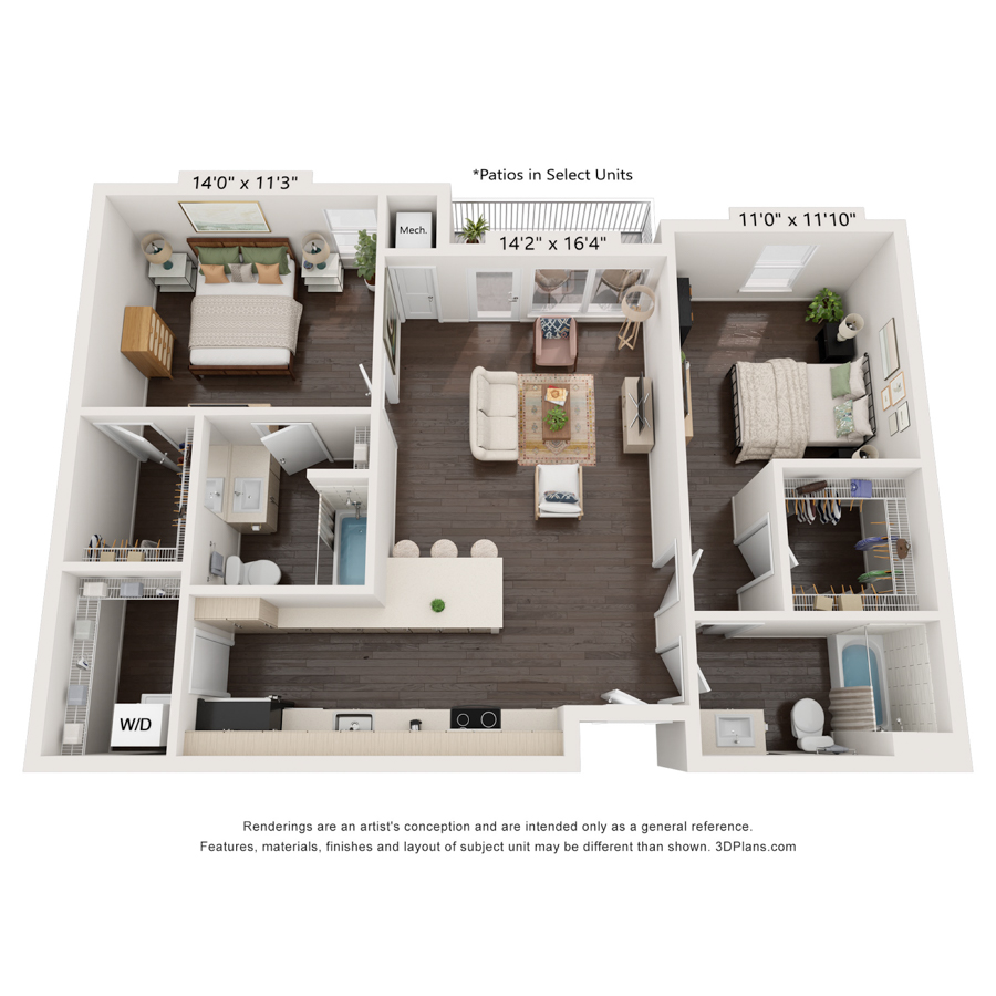 B1.1 floor plan