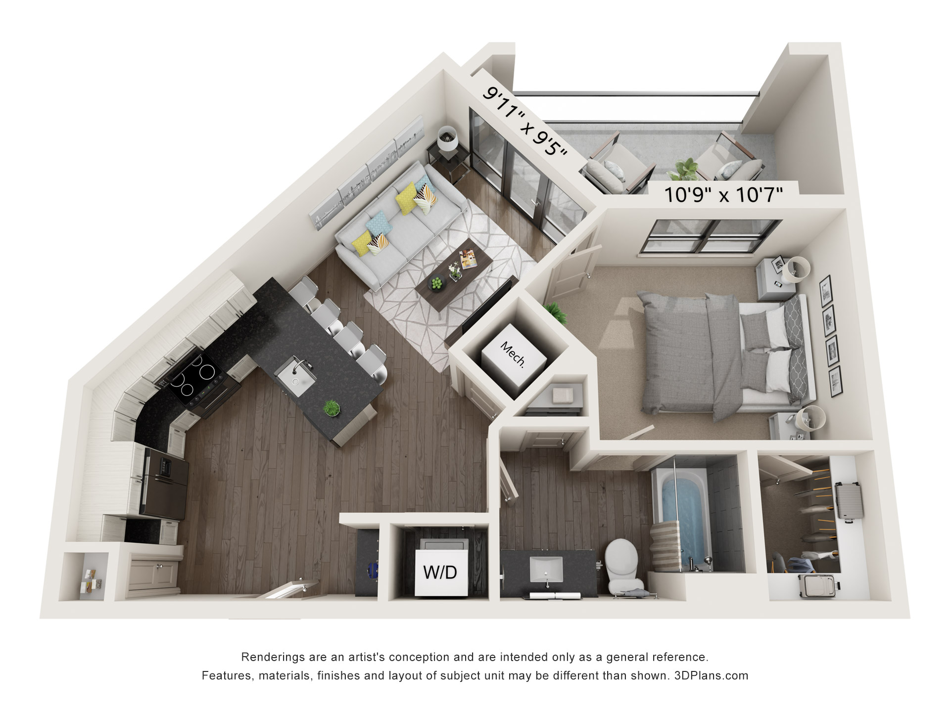 A1 floor plan