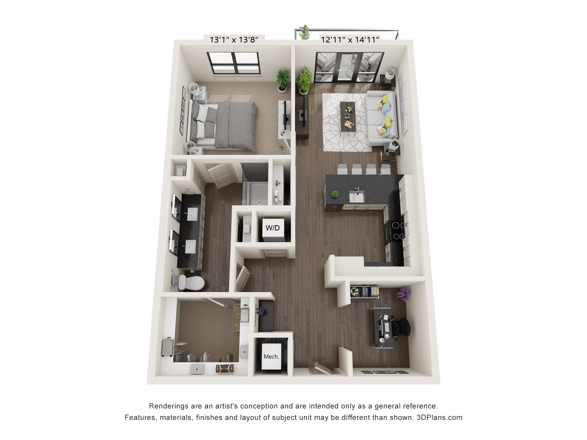 A6 floor plan
