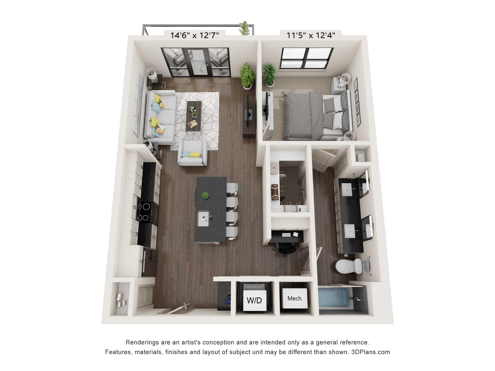 A4 floor plan