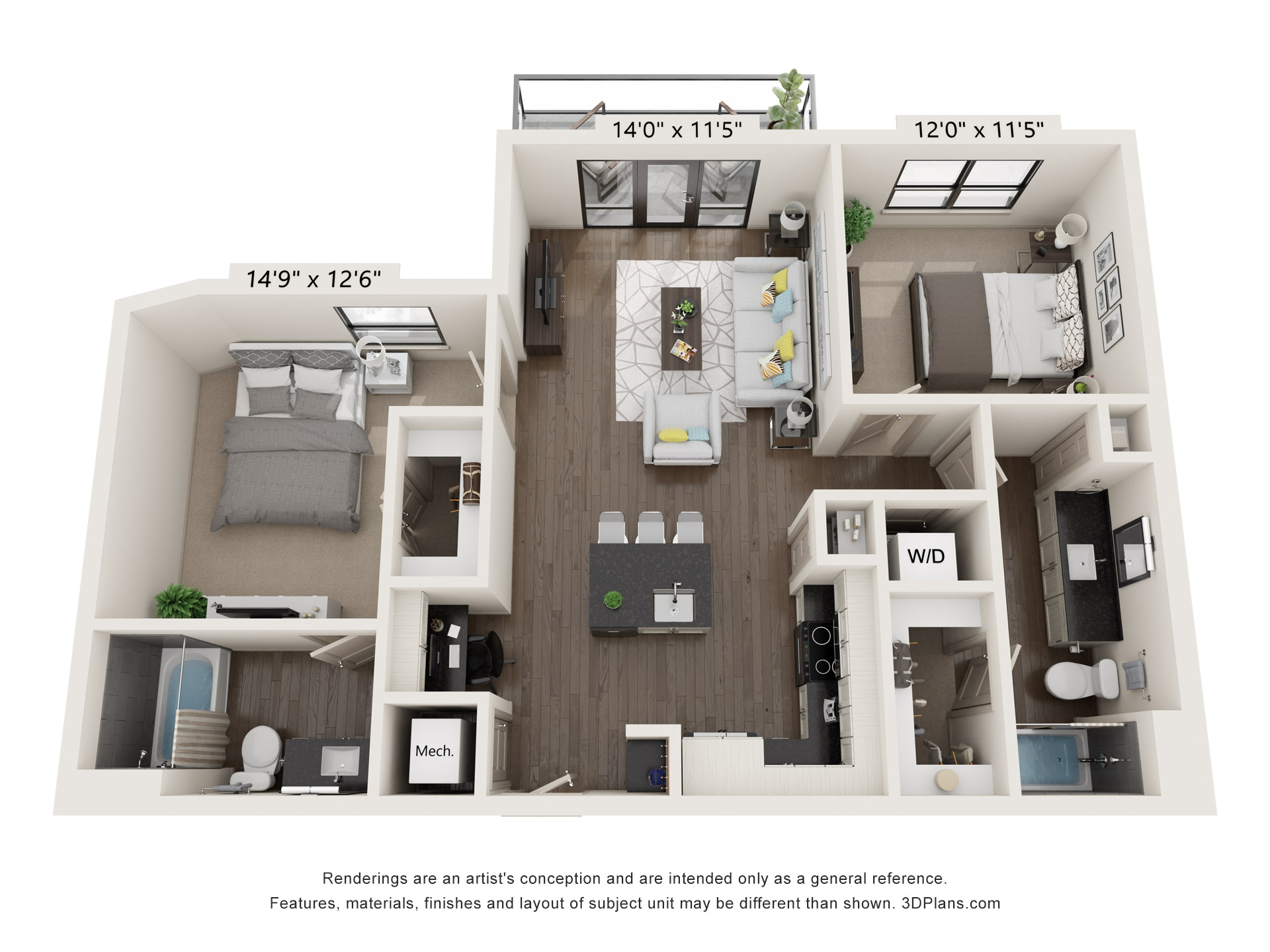 B4 floor plan