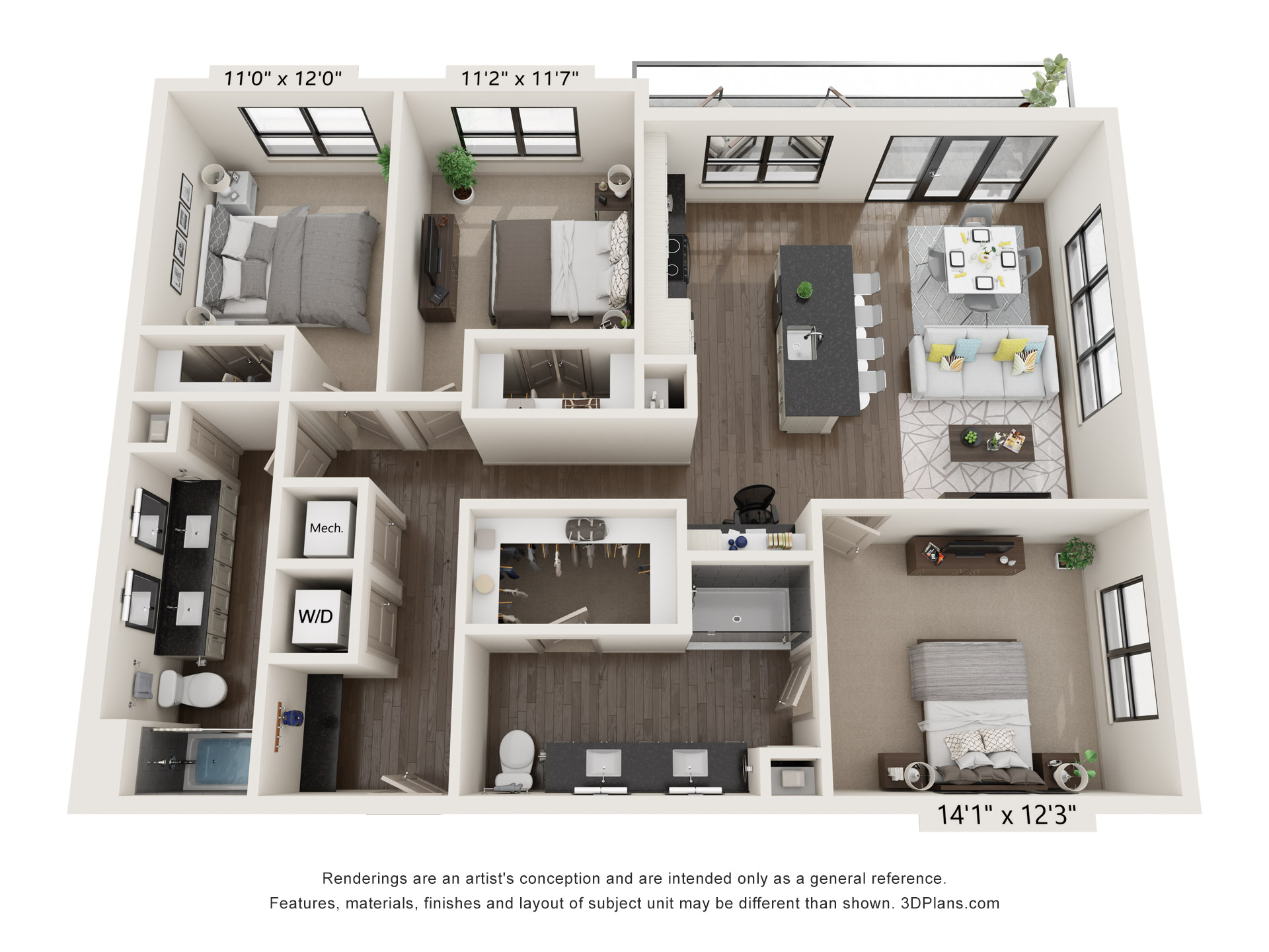 C1 floor plan