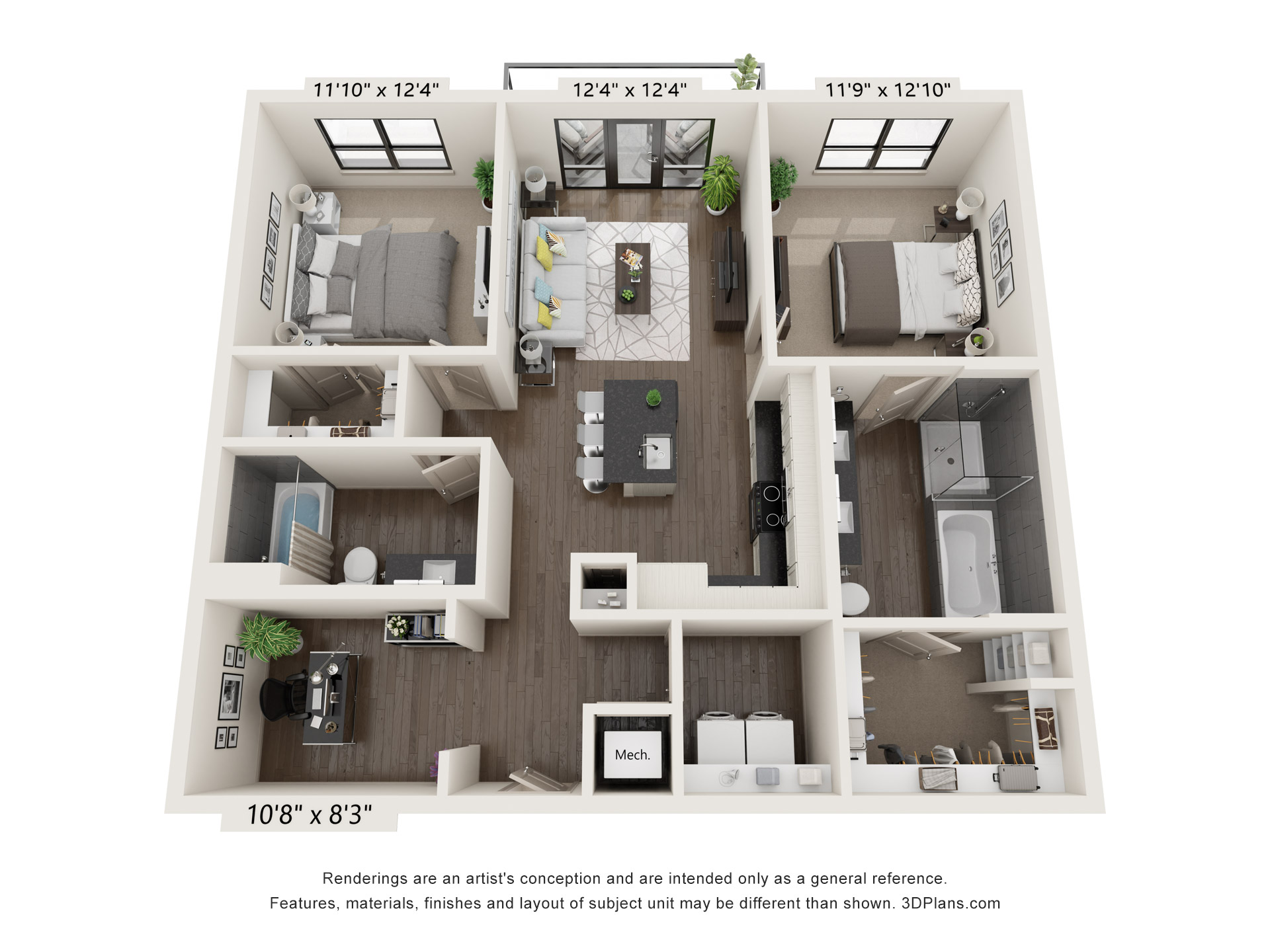 B2 floor plan