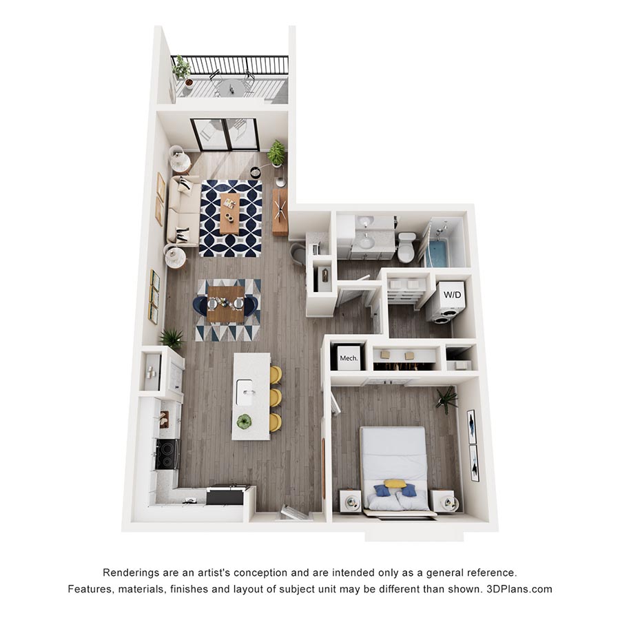 A1 floor plan
