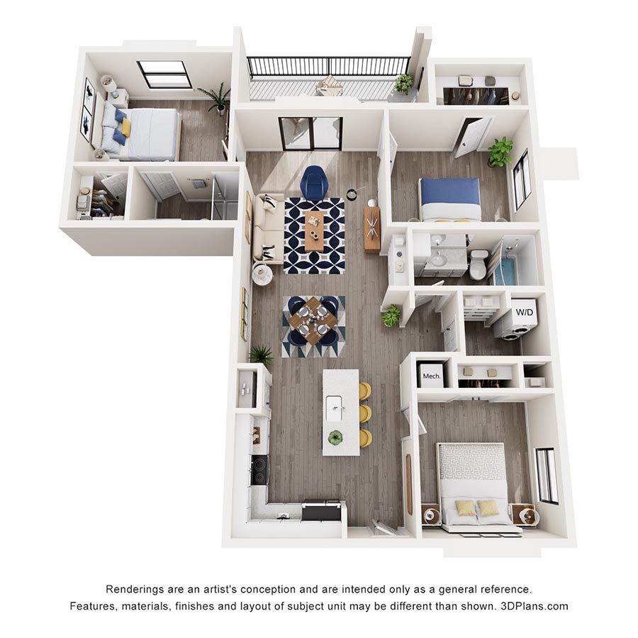 C1 floor plan