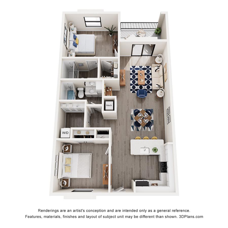 B2 floor plan