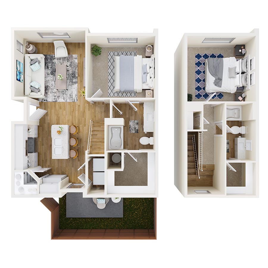 B2 floor plan