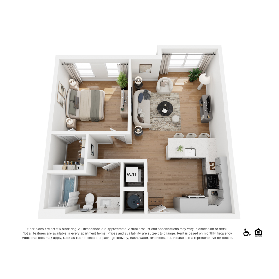 A1 floor plan