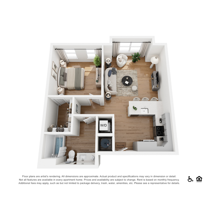 A2 floor plan