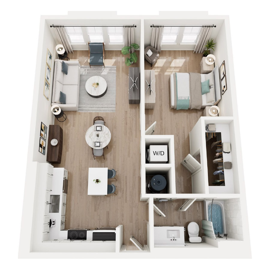 A2.2 floor plan