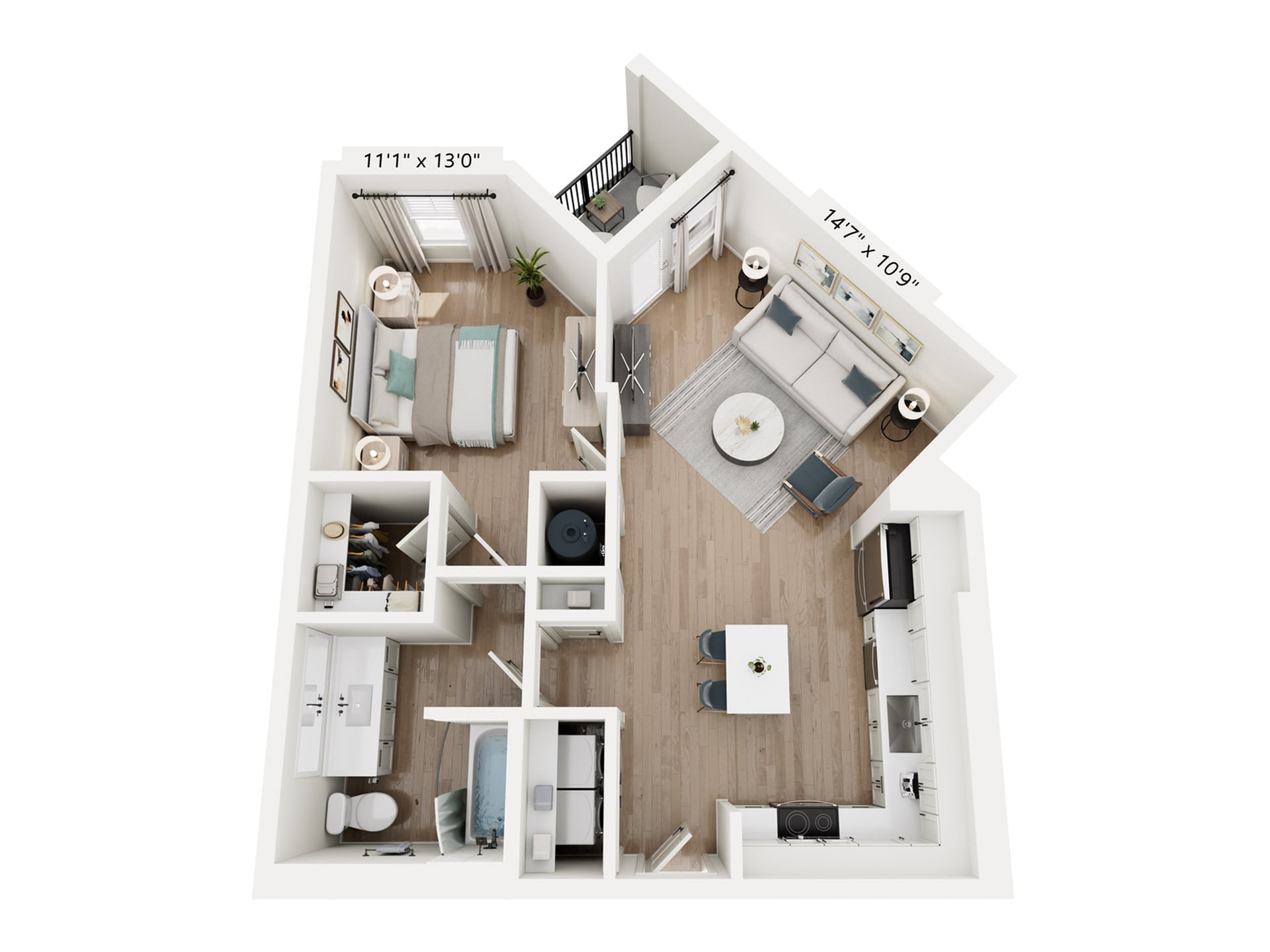 A1 floor plan