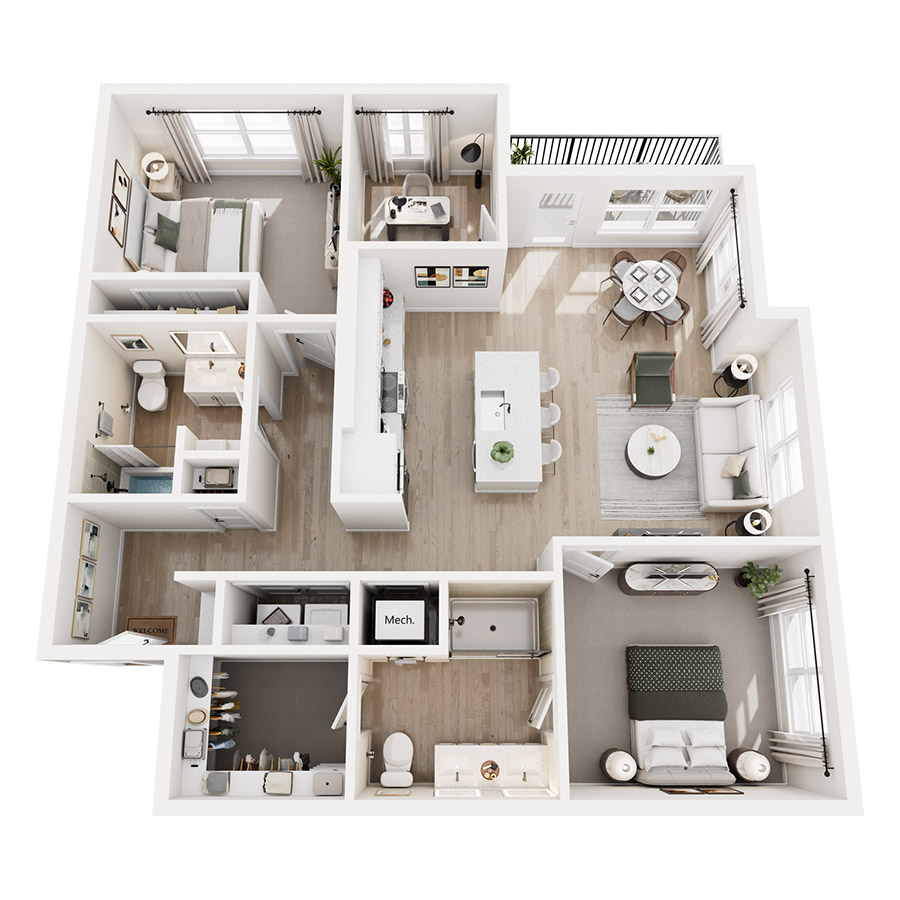 B3 floor plan