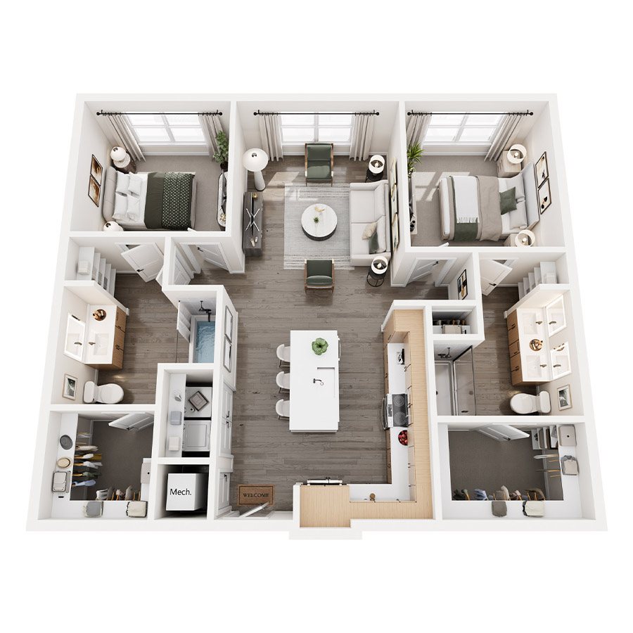 B7 floor plan