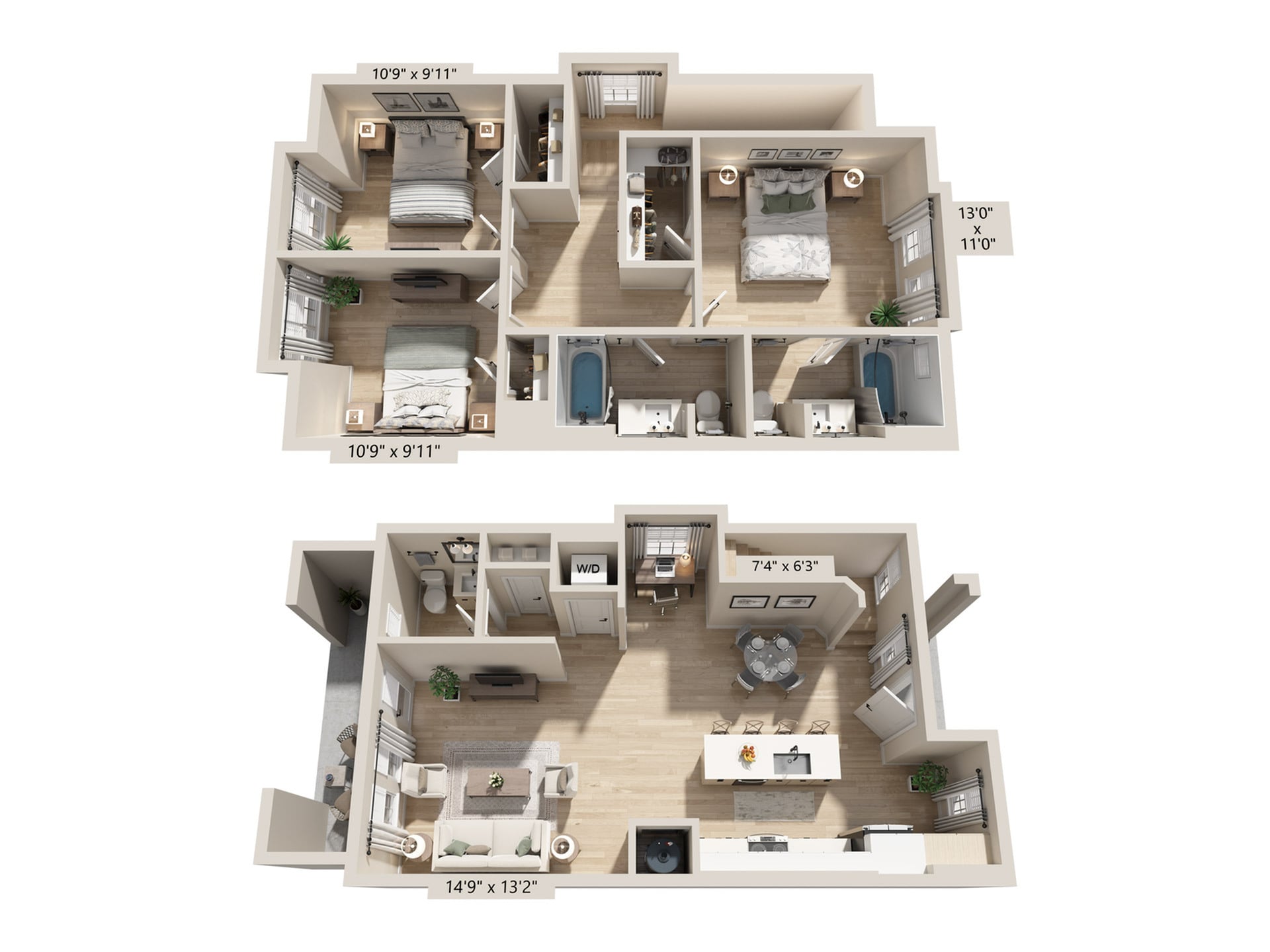 TH1 floor plan