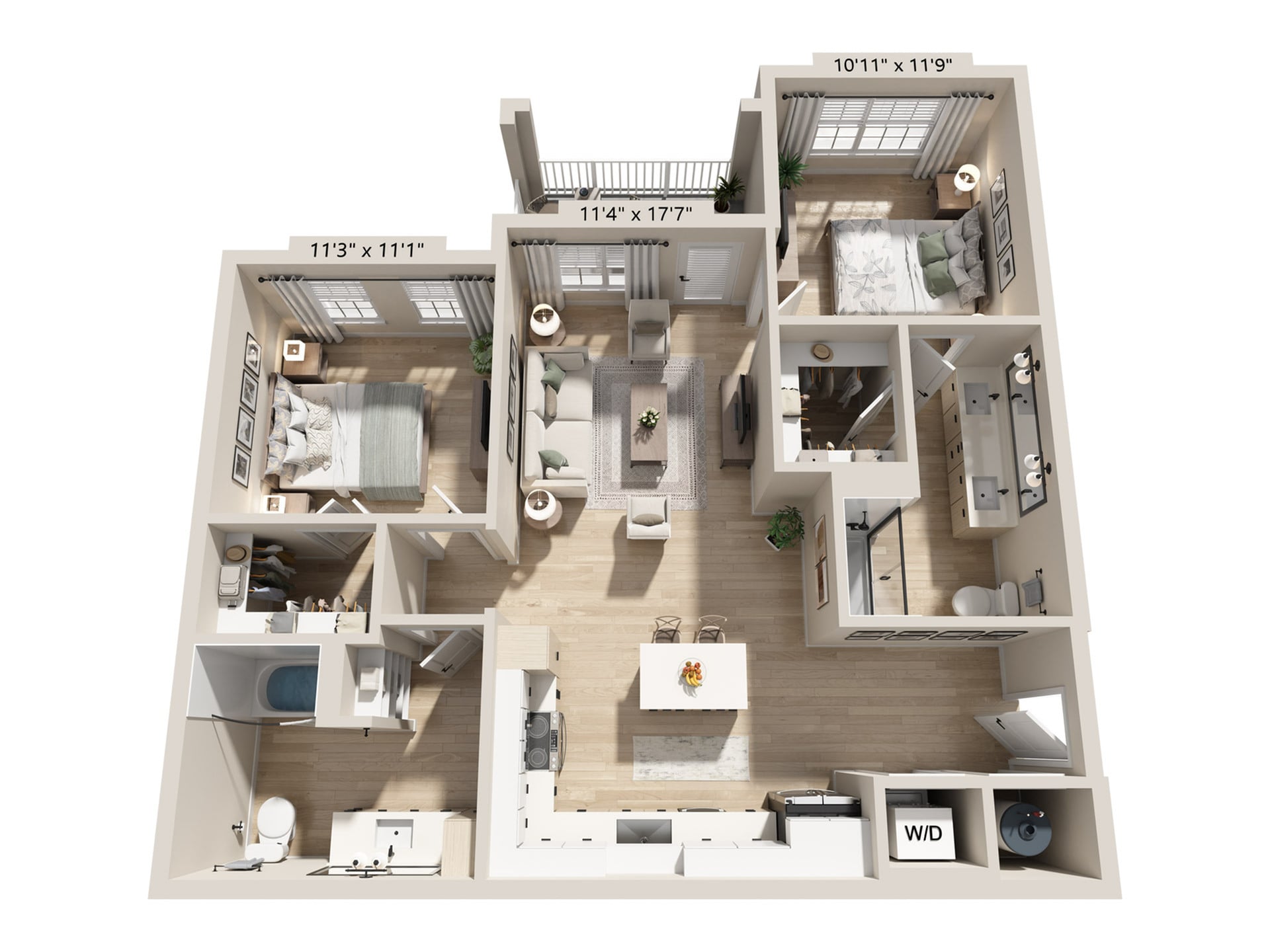 B1.A floor plan