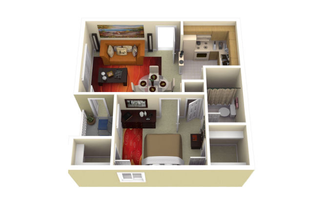 AM floor plan