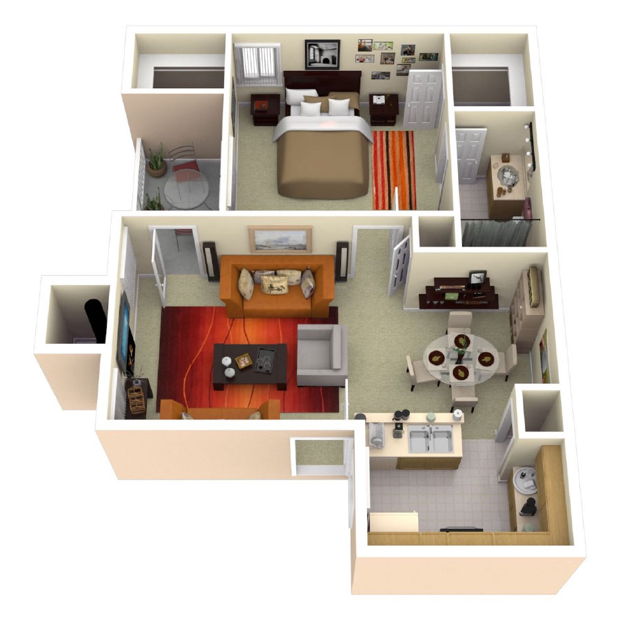 A2 floor plan