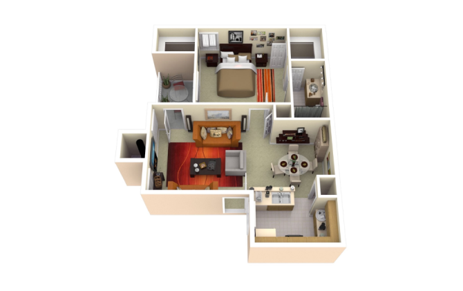 A2 floor plan