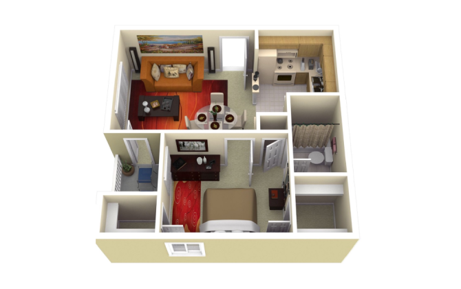 AA floor plan