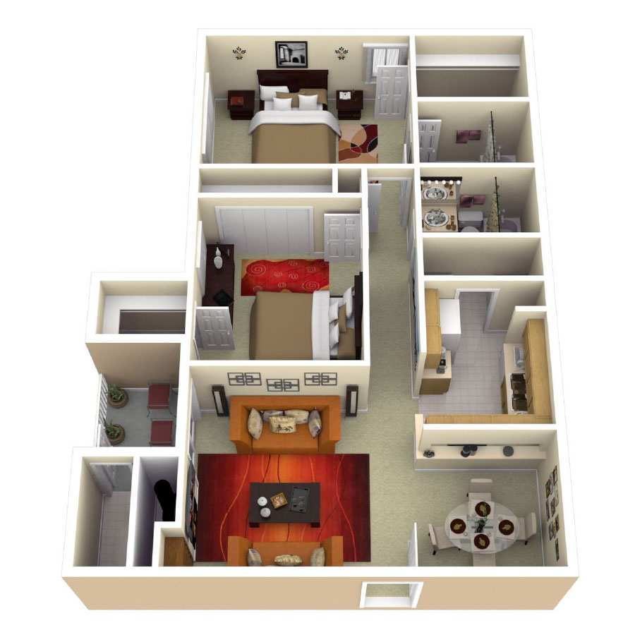 B2 floor plan