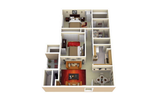 B2 floor plan
