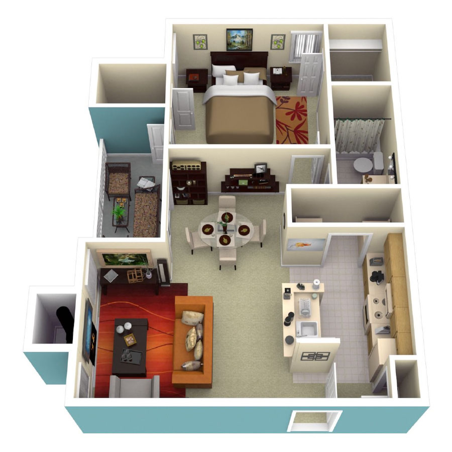 A4U floor plan