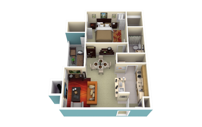 A4 floor plan