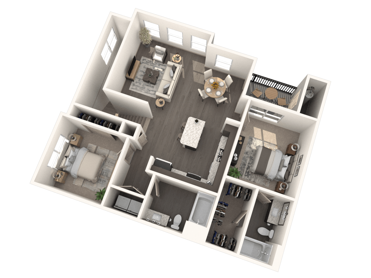 Seek floor plan