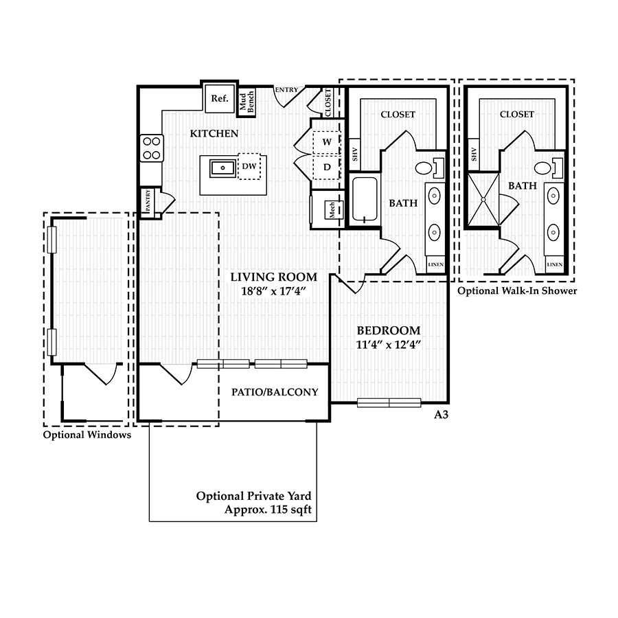 A3 floor plan