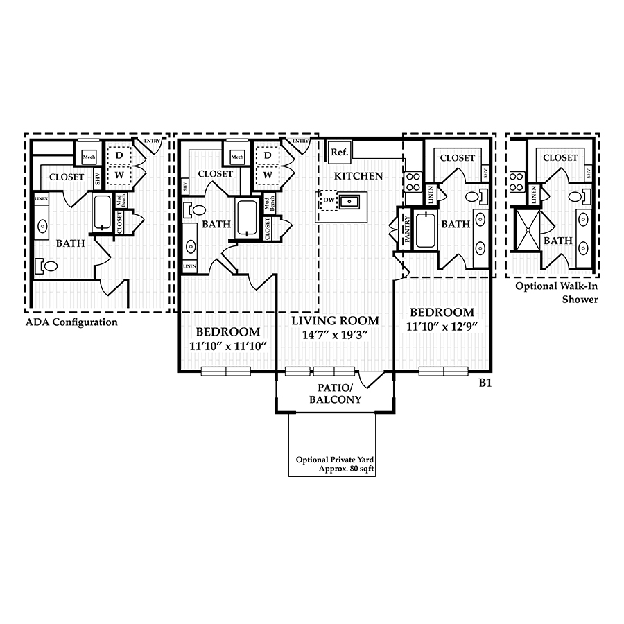 B1 floor plan