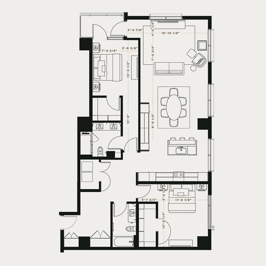 B1 floor plan