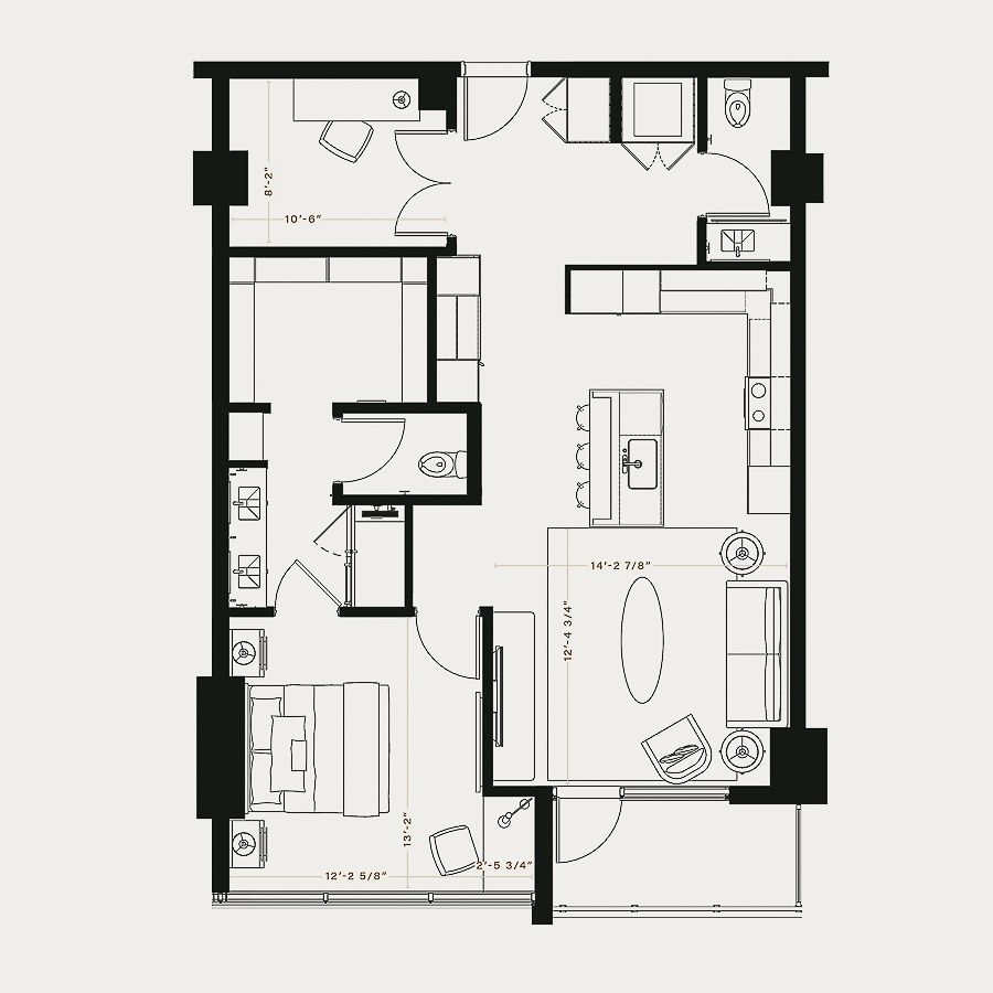 A6 floor plan