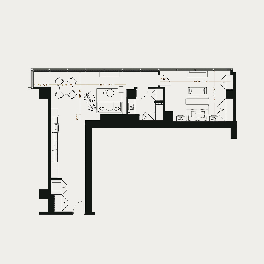 A4 floor plan