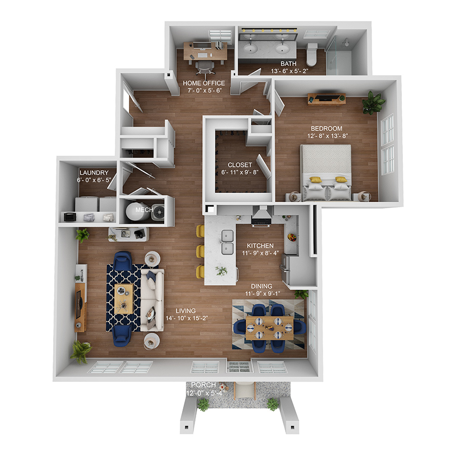 A4 floor plan