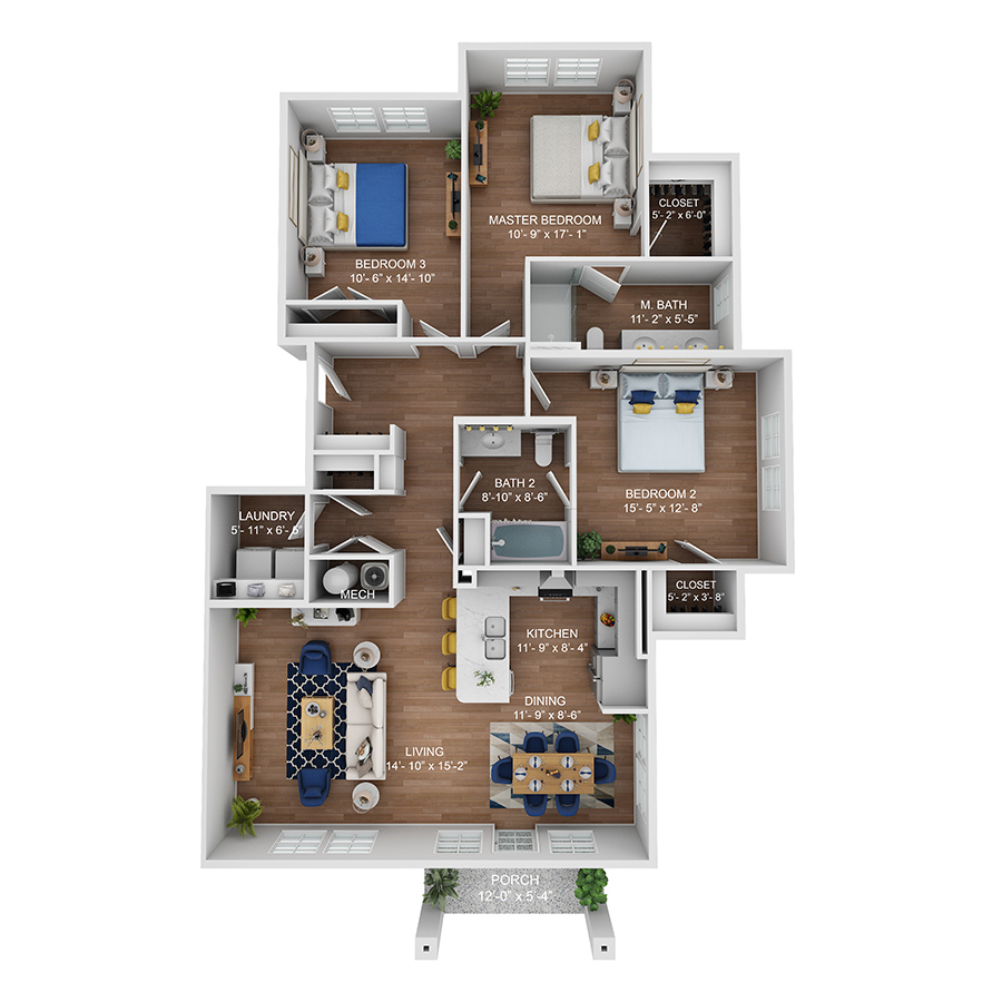 C1 floor plan