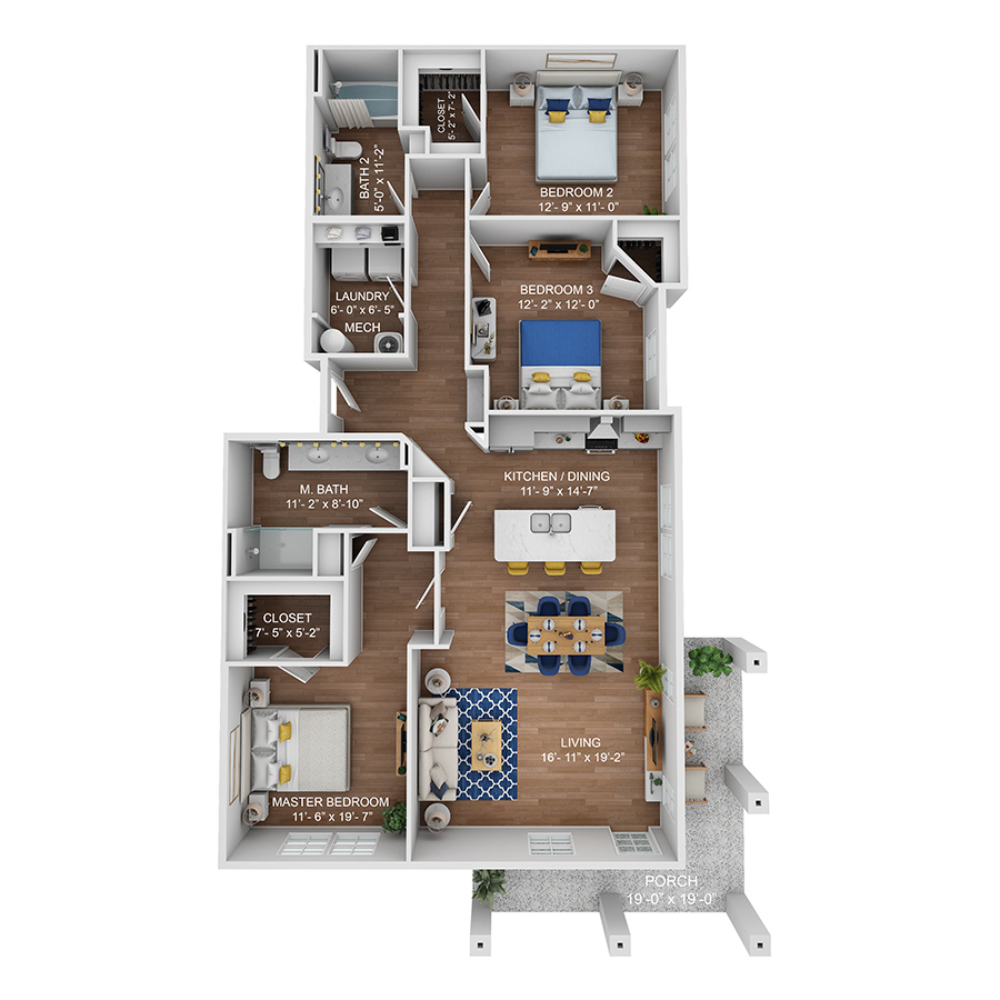 C2 floor plan