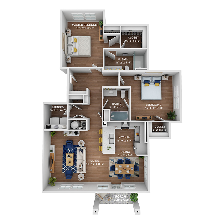 B4 floor plan