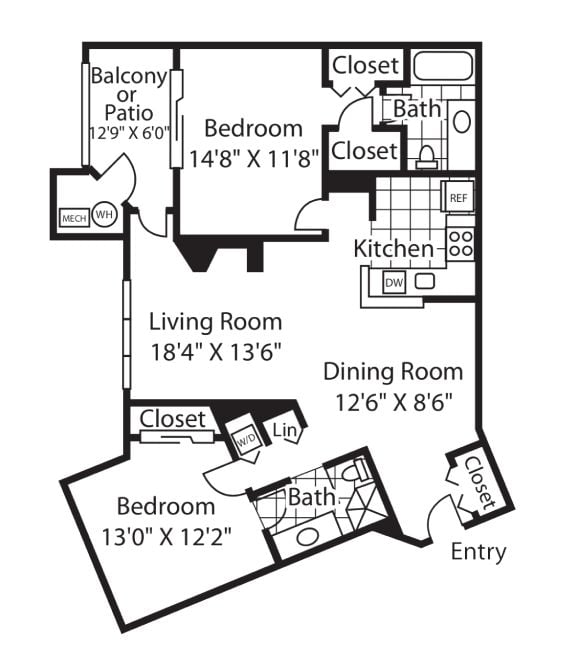 Washington - Diamond floor plan